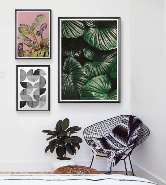 Tropical leaves - botanical print nr. 1 - Wallzilladesign